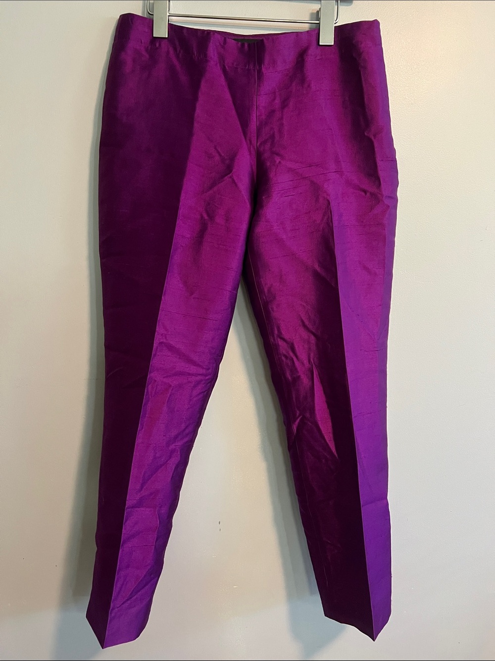 Talbots Vibrant Purple Ankle Pants